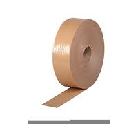 Clairefontaine - Ref 396801C - Gummed Kraft Tape (Single Roll) - 40mm Width x 200m Length, Becomes Adhesive When Wet, 30mm Core - Suitable for Framing - Brown
