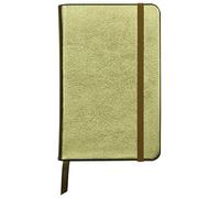 Clairefontaine - Ref 400097C - Cuirise Hard Cover Notebook (72 Sheets) - A6 Size, 90gsm Vellum Paper, Lined Rulings, Pocket for Loose Documents, Lambskin Cover - Green