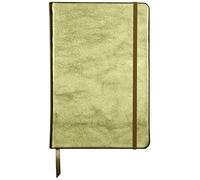 Clairefontaine - Ref 400101C - Cuirise Hard Cover Notebook (72 Sheets) - A5 Size, 90gsm Vellum Paper, Lined Rulings, Pocket for Loose Documents, Lambskin Cover - Green