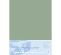Clairefontaine - Ref 496019C - Pastelmat Mounted Board (5 Sheets) - 1800 Microns - 50 x 70cm - Dark Grey Colour - Specially Formulated For Use With Pastels
