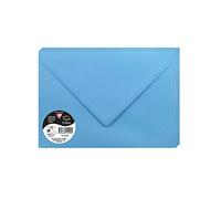 Clairefontaine - Ref 5552C - Pollen Envelopes (Pack of 20) - C5 Sized, 120gsm Paper, Gummed Seal, Inkjet & Laser Printer Compatible, Acid Free - Intensive Blue