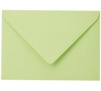 Clairefontaine - Ref 555472C - Pollen Envelopes (Pack of 20) - C5 Sized, 120gsm Paper, Gummed Seal, Inkjet & Laser Printer Compatible, Acid Free - Leaf Bud Green
