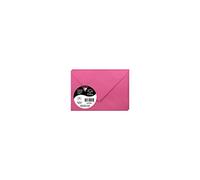 Clairefontaine - Ref 5570C - Pollen Envelopes (Pack of 20) - 75 x 100mm Sized, 120gsm Paper, Gummed Seal, Inkjet & Laser Printer Compatible, Acid Free - Intensive Pink