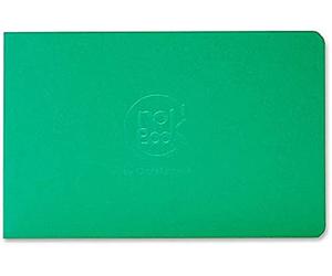 Clairefontaine - Ref 6034C - Crok'Book Landscape Staplebound Sketchbook - 17 x 11cm, 90gsm Paper, Acid Free, pH Neutral, 24 White Pages - Assorted Colours