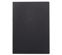 Clairefontaine - Ref 60352C - Crok'Book Portrait Staplebound Sketchbook - A3 (42 x 29.7cm), 160gsm Paper, Acid Free, pH Neutral, 20 White Sheets - Black Cover