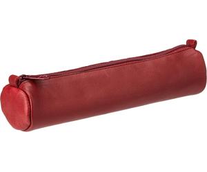 Clairefontaine - Ref 77030C - Age Bag Small Leather Round Pencil Case - 18.5 x