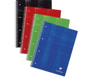 Clairefontaine - Ref 82510C_PAQ - Wirebound Notebook (80 Sheets) - A4+ Size, Pl