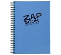 Clairefontaine - Ref 8354C - Recycled Zap Book (160 Pages) - A4 (297 x 210mm) Size, Recycled 80gsm Paper, Acid Free, pH Neutral - Assorted Bright Colours (Pack of 5)