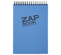 Clairefontaine - Ref 8356C - Recycled Zap Book (160 Pages) - A4 (297 x 210mm) Size, Recycled 80gsm Paper, Acid Free, pH Neutral - Assorted Bright Colours (Pack of 5)