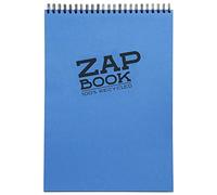 Clairefontaine - Ref 8358C - Recycled Zap Book (120 Pages) - A3 (420 x 297mm) Size, Recycled 80gsm Paper, Acid Free, pH Neutral - Assorted Bright Colours (Pack of 5)