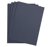 Clairefontaine - Ref 90763C - Etival Coloured Grained Drawing Paper (Pack of 25 Sheets) - A3 (42 x 29.7cm) - 160gsm Cellulose Art Paper - Navy Blue - Acid Free, pH Neutral