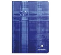 Clairefontaine - Ref 9140C - Clothbound Notebook (96 Sheets) - A4 Size, Plain Rulings, 90gsm Brushed Vellum Paper, Film-Coated Card Cover - Random Colour