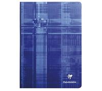 Clairefontaine - Ref 9161C - Clothbound Notebook (144 Sheets) - A4 Size, Séyès Rulings, 90gsm Brushed Vellum Paper, Film-Coated Card Cover - Random Colour Cover