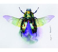 Clairefontaine - Ref 93421C - Etival Cold Pressed Sheets for Watercolour Painting & Drawing (10 Sheets of Paper) - 56 x 76cm - 200gsm Cellulose Art Paper