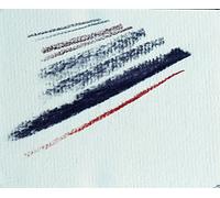 Clairefontaine - Ref 93479C - Ingres White Study Sheets (Pack of 25 Sheets) - 50 x 65cm in Size, 80gsm Tinted Cotton - Suitable for Dry Techniques Including Lead & Charcoal