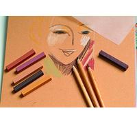 Clairefontaine - Ref 93485C - Ingres Pastel Coloured Paper (Pack of 25 Sheets) - 50 x 65cm, 130gsm Drawing Paper, Assorted Pastel Colours - Suitable for All Dry Techniques