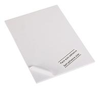 Clairefontaine - Ref 93614C - Foam-Backed Adhesive Cardboard (4 Sheets) - 50x65cm Size, Light & Stiff, 10mm Thick - Suitable for Decoration, Model-Making & Framing