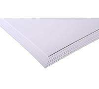 Clairefontaine - Ref 93714C - White Grained Drawing Paper (Pack 10 Sheets) - 50 x 65cm Sized, 180gsm Paper, White & Grained Drawing Paper, Acid Free, pH Neutral