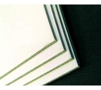 Clairefontaine - Ref 93990C - Medium Fine Cardboard Sheet (Pack of 10 Sheets) - 50 x 65cm in Size, 600gsm, 1mm Thick, Acid Free, pH Neutral - White / Grey