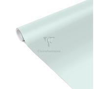 Clairefontaine - Ref 95801C - Tiny Rolls Wrapping Paper (Single Roll) - 35cm Width x 5m Length, 80gsm Poster Paper, Solid Colour - Assorted Pastel Colours