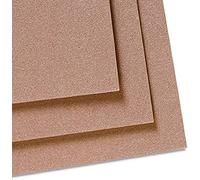 Clairefontaine - Ref 96011C - Pastelmat Card Sheets (Pack of 5 Sheets) - 360gsm Card - 50 x 70cm - Brown Colour - Specially Formulated For Use With Pastels