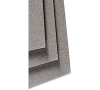 Clairefontaine - Ref 96019C - Pastelmat Card Sheets (Pack of 5 Sheets) - 360gsm Card - 50 x 70cm - Dark Grey Colour - Specially Formulated For Use With Pastels