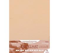 Clairefontaine - Ref 96021C - Pastelmat Card Sheets (Pack of 5 Sheets) - 360gsm Card - 50 x 70cm - Maize Colour - Specially Formulated For Use With Pastels