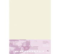 Clairefontaine - Ref 96166C - Pastelmat Card Sheets (Pack of 5 Sheets) - 360gsm Card - 50 x 70cm - Sand Colour - Specially Formulated For Use With Pastels