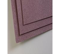 Clairefontaine - Ref 96167C - Pastelmat Card Sheets (Pack of 5 Sheets) - 360gsm Card - 50 x 70cm - Burgundy Colour - Specially Formulated For Use With Pastels