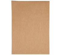 Clairefontaine - Ref 975016C - Kraft Paper (25 Sheets) - 50 x 70cm Sized - Natural Brown, Smooth Side & Ribbed Side, 275gsm Paper, Acid Free, pH Neutral