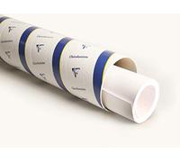 Clairefontaine - Ref 975166C - Paint'ON Multi-Technique White Paper Roll (Single Roll) - 1.3m Width x 10m Length, 250gsm Smooth Paper, Acid Free, pH Neutral