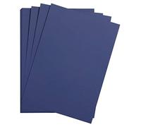 Clairefontaine - Ref 975257C - Maya Smooth Coloured Drawing Card (Pack of 25 Sheets) - 185gsm - A4 (29.7 x 21cm) - Midnight Blue Colour - Deep Dyed, Acid Free, pH Neutral