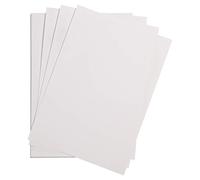 Clairefontaine - Ref 975263C - Maya Smooth Coloured Drawing Card (Pack of 25 Sheets) - 185gsm - A4 (29.7 x 21cm) - White Colour - Deep Dyed, Acid Free, pH Neutral