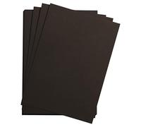 Clairefontaine - Ref 975328C - Etival Cold Pressed Black Watercolour Painting & Drawing Sheets (5 Sheets of Paper) - 50 x 65cm - 300gsm Cellulose Art Paper