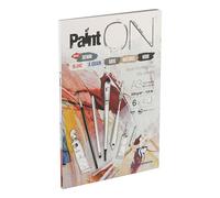 Clairefontaine - Ref 975411C - Paint'ON Multi-Technique Assorted Colour Paper Pad (24 Sheets) - A3 Size, 250gsm Heavyweight Paper, Slight Rough Grain, Acid Free, pH Neutral