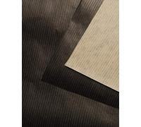 Clairefontaine - Ref 975820C - Kraft Paper (25 sheets) - A2 (594 x 420mm) Sized - Natural Brown, Smooth Side & Ribbed Side, 90gsm Paper, Acid Free, pH Neutral