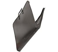 Clairefontaine - Ref ZPC-A3Z - Goldline PP Presentation Case (without rings) - A3 Sized, Lightweight & Durable, Full Interior Pocket, Elastic Straps, Nylon Zip - Black