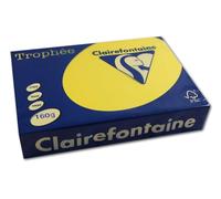 Clairefontaine Trophee Card A4 160gm Intensive Yellow (Pack of 250) 1029C