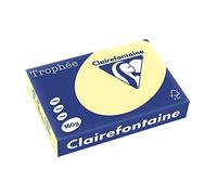Trophee Card A4 160gm Canary (Pack of 250) 2636C
