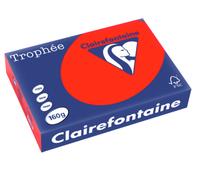 Clairefontaine TROPHEE Art Crafts, Copier Coloured Paper & Card CORAL RED 1004PC