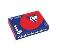 Clairefontaine Trophee Card A4 160gm Coral Red (Pack of 250) 1004C