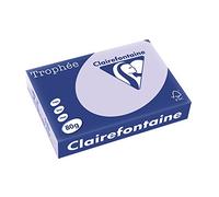 Clairefontaine Trophee Colours Paper 80gsm Ream-wrapped A4 Lilac Ref 1872 [500 Sheets]