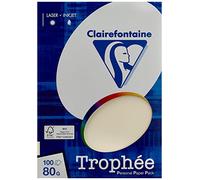 Clairefontaine Trophee Copying Paper (A4, 80g/m², 100 Sheets) A4, 21 x 29.7 cm Sand