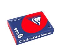 Trophee Card A4 160gm Coral Red (250 Pack) 1004C