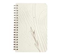 Clairefontaine Tulip Paper Collection 813071C Spiral Notebook with Tulip/Nature/Floral Motif 11 x 17 cm 100 Pages Dotted/Dots Ivory Paper 90 g