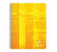 Clairefontaine Wirebound Notebook - Graph 50 Sheets - 8 1/4 x 11 3/4 - Pack of 1 Assorted Notebook