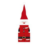 Clairefontaine X-29478-BXC Set of 3 Square Boxes Santa Mistletoe Design