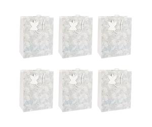 Clairefontaine X-29517-2Cpack - A Set of 6 Excellia Gift Bags- Large size - 26,5x14x33 cm - 210g - Motif : Natural, Angel, Christmas - Ideal for: Games, Puzzles