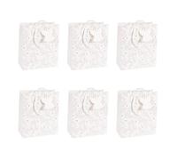 Clairefontaine X-29520-3Cpack Set of 6 Excellia Gift Bags Medium 21.5 x 10.5 x 25.5 cm 210 g with Foliage on White Background Gift Packaging Ideal for: Books, Games or Small Gifts