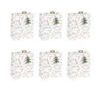 Clairefontaine X-32802-3Cpack Set of 6 Excellia Gift Bags Medium Size 21.5 x 10.5 x 25.5 cm 210 g Motif Altittude Gift Packaging Ideal for: Books, Games or Small Gifts